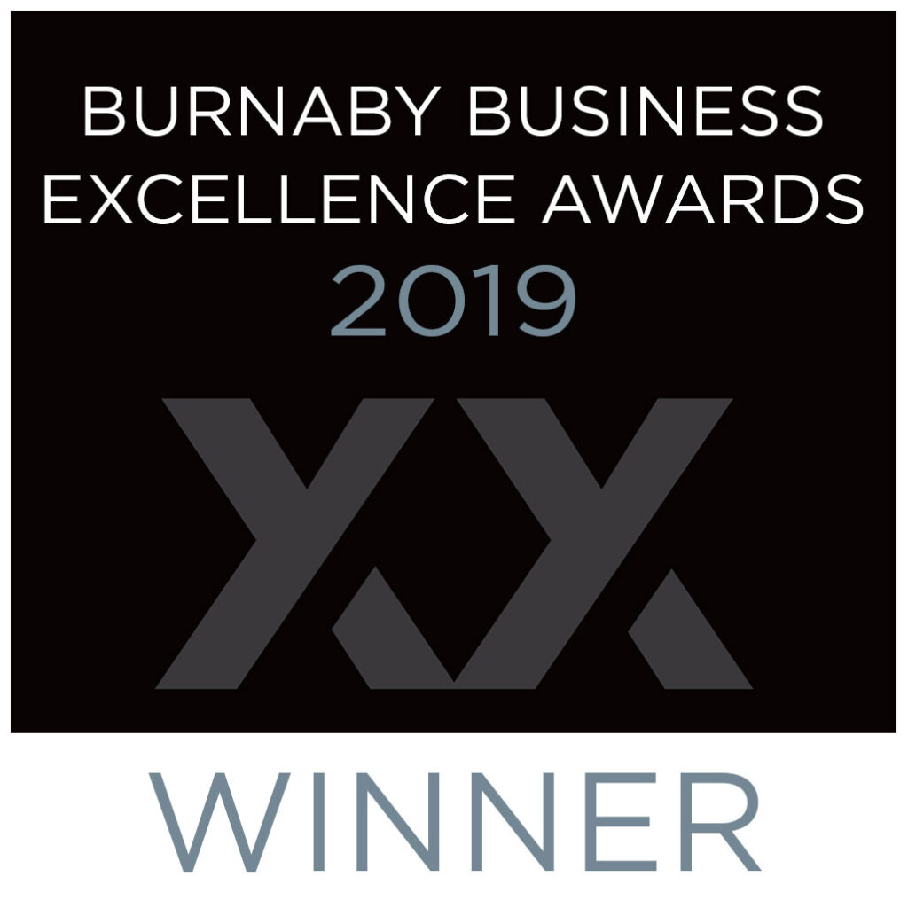 2019 Burnaby Burnaby Board of Trade Business Excellence awards logo
