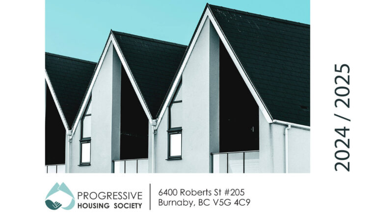 cover of Progressive Housing Society's 2025 AGM book